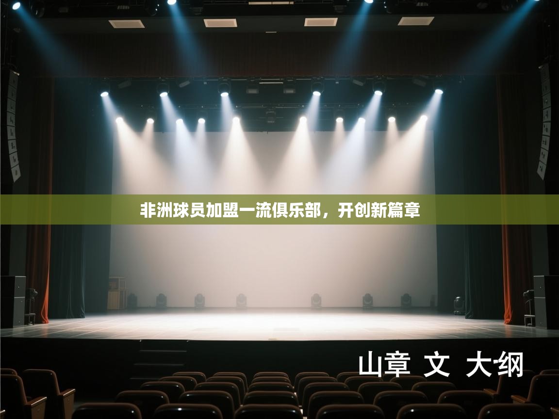 开云体育入口-非洲球员加盟一流俱乐部，开创新篇章  第2张